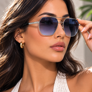 Lunettes de soleil – Modèle Silver Sky